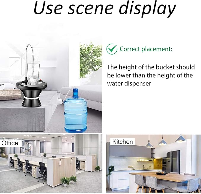 Automatic Electric Drinking Water Bottle Pump