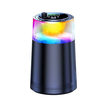 Smart car air freshener with RGB light and fog effect
